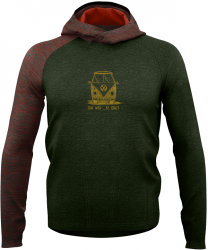 Mikina CRAZY IDEA Pull Joker Man forest