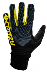 Rukavice CRAZY SCI Race yellow fluo