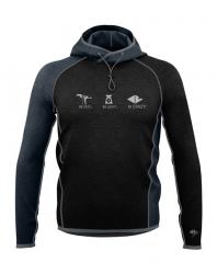 Mikina CRAZY IDEA Pull Director man black