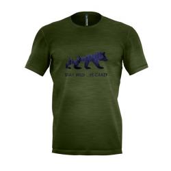 Tri�ko CRAZY IDEA Gulliver man forest