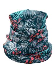 Nkrnk CRAZY IDEA Neck Gaiter Light winter garden