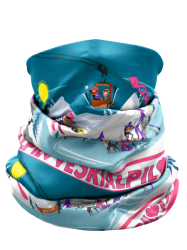 Nkrnk CRAZY IDEA Neck Gaiter Light selfie