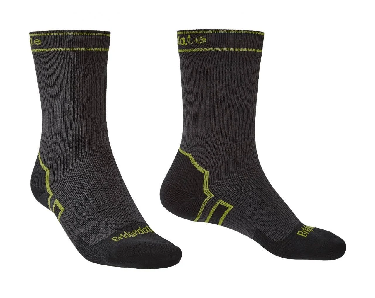 Ponožky BRIDGEDALE Storm Sock LW Boot dark grey