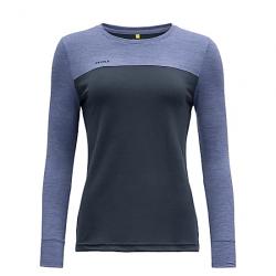Tri�ko DEVOLD Norang Woman shirt bluebell