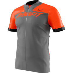 Triko DYNAFIT Ride M S/S FZ tee dawn