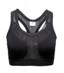 Podprsenka BRYNJE Classic Wool Sports ierna
