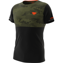 Triko DYNAFIT Trail graphic shirt M exagon camo
